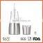 WS-PG28 Adjustable Ceramic Core Rotor 2in1 stainless steel salt and pepper shakers