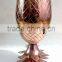 COPPER PINEAPPLE DRINKING BOWL FOR MOSCOW MULE, VODKA, GINGER, COPPER PINEAPPLE POT, SOLID COPPER PINEAPPLE DRINKING VESSEL
