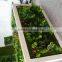 Home and outdoor decoration synthetic cheap 1m x 1m artificial vertical green grass wall E08 04C02