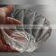 Hot Selling Round Gold Crystal Sugar Bulk Glass Bowl