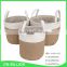 Wholesale household set 3 fabric storage basket for sundries