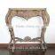 Antique Gold Living Room Console Table Rococo Furniture