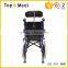 TRW958LBCGPY Reclining Wheel Chair with reclining high back, adjustable headrest