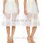 New fashion chiffon organza A-line women skirts