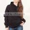 New Cotton Spandex Polyester Long- sleeved Women Pullover Hoodies