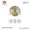 Fancy Stone Glass Colorful Round Garment Bulk Golden Shade Sew On Rhinestones In Settings