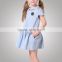 Stretchable Peter Pan Collar Luxury Baby Cloth Dress Reliable Supplier