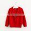 High Quality Baby Girls Crocheted Collar Patterns Pullover Sweater