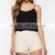Summer Custom Nice Design Women Lace Shorts OEM Service