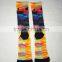 360 degree digital photo print men sublimation socks
