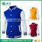 Hot Sale Custom Made Multi Color Stand Collar High School Unisex Varsity Jacket