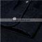 Hot sale dark color washed denim dress shirts wholesale dress denim shirts