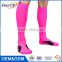 2017 Amazon Top selling Long soccer sport protector graduated compression running socks
