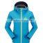 waterproof sports winter lady softshell jacket