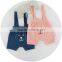 S17059A Hot Selling Fashion Summer Overalls Baby Boys Shorts