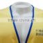 China manufactory high quality front open yellow stand collar work vest