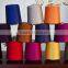 dope dyed polyester spun yarn
