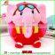custom back ventilate 3d stuffed plush elephant kids baby backpack