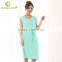 Good look ladies long breastfeeding dress factory direct sell fashional design maternity cloth
