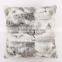 YR520 Custom Made Genuine Rabbit Fur Patchwork Sofa Cushion 45*45CM