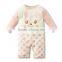 2016 spring & autumn 4 colors cartoon long sleeve baby romper