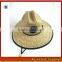 TZAT02/Custom Hot Style Australia Men's Brands Outdoor Straw Surf Hat Lifeguard Straw Hat for Wholesale