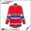 Custom High Quality Team Set Professional Ice Hockey Jerseys Sewing Pattern