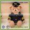 Wholesale Teddy Bear Stuffed Plush Toy With T-Shirt and Hat