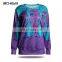 custom printed logo sweater , men's patterned sweater sale