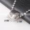 Fashion Lover's Cylindrical Shape Pendant Necklace Stainless Steel Titanium Black Trendy predant men women zirconia jewelry