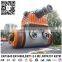 Happy Kids Playing Inflatable Cannon Slide Big Shot Inflatable Slide