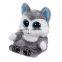 Plush Big Eyes Animal Sriese - Blue Leopard ! Beanie Boos, TY - Husky dog mobile phone seat