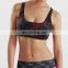 Wholesale Ladies Printed Fitness Clothing Custom Plus Size Sports Bra#ST15-0041B