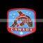 High quality custom logo dolphin woven decorative clothing patches