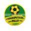 custom wholesale polyester embroidered patches for clothes