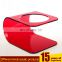 red acrylic removable dog bowl stand pet bowl stand