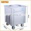 110v 220v Electric Yogurt Fry Ice Cream Making Machine Fried Ice Cream Roll Making Machine
