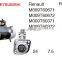 Starter Motor For Bus/Truck QDJ2831 M009T60671 M009T60672 M009T60371 M009T60372 5010306777 5010508379 5010306533 24V 7.5KW 12T
