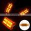 Pocket Style+Rivet Front+Rear Fender Flares + LED For 07-18 Jeep JK Wrangler