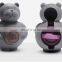 durable and funny silica gel pet chew bear shape biscuit toy for middle and huge size dog teeth cleaning