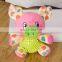 Wholesale Eco Friendly Custom Squeaker Private Label Designer Pack Set Small Stuffed Pet Dog Plush And TPR Toy