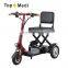 Medical devices equipment disabled folding 3 wheel mobility scooter
