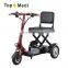 Medical devices equipment disabled folding 3 wheel mobility scooter