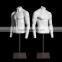 Half Body Men Ghost Mannequin Upper-body Man Removable Fiberglass Male Mannequins Dummy GH17