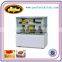 Rotating cake display Chiller Refrigerator /Cake Showcase