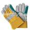 Cheap Price Leather Welding Working Gloves With Double Palm Safety Gloves For Hand Protection