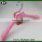 FV-459 Luxury pink flocking hanger for dress