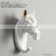 Personality creative three-dimensional resin animal clothes and hats hook hanging repair ornaments