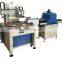 Semi-auto pencil box selling continue rotary oblique screen printing machine with ir dryer
