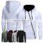 Clothing manufacturers wholesale hot seller men's casual sports hooded sweater zipper cardigan Large size men's hooded sweater